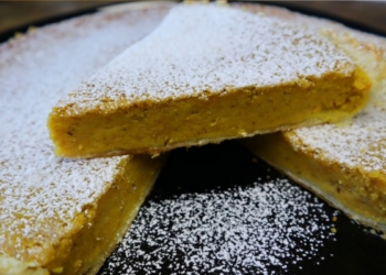 Receita da Tarte de Feijão Fradinho