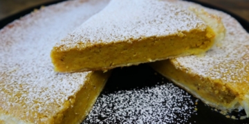 Receita da Tarte de Feijão Fradinho