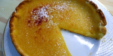 Receita de Tarte de Maçã com Limão