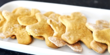 Receita dos Biscoitos de Natal Saudáveis