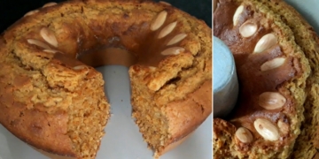 Receita do Bolo de Cenoura Turco muito aromático e viciante