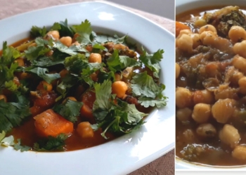 Receita do Caril de Grão e Legumes vegan e saudável