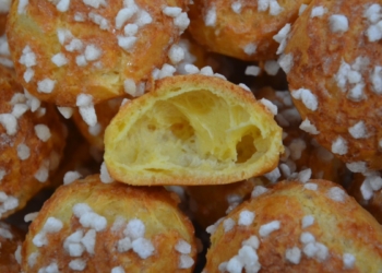 Receita das Chouquettes deliciosas