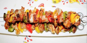 Receita de Espetadas de Carne