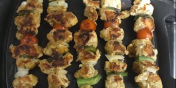 Receita do Frango Grelhado à Marroquina