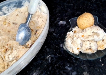 Receita do Gelado Exótico de Tâmaras inesquecível