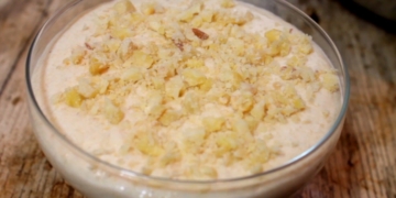 Receita da deliciosa Mousse de Castanha com Vinho do Porto
