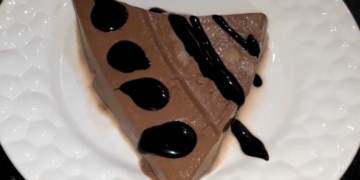 Receita do Pudim de Chocolate sem ovos, sem forno e fogão