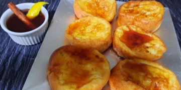 Receita das Rabanadas com Calda