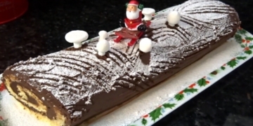 Receita do Tronco de Natal