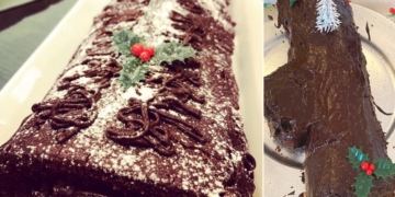 Receita do Tronco de Natal