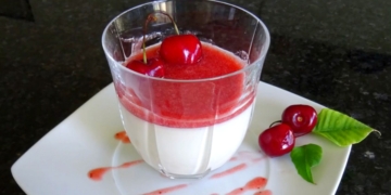 Receita de Topping de Morango