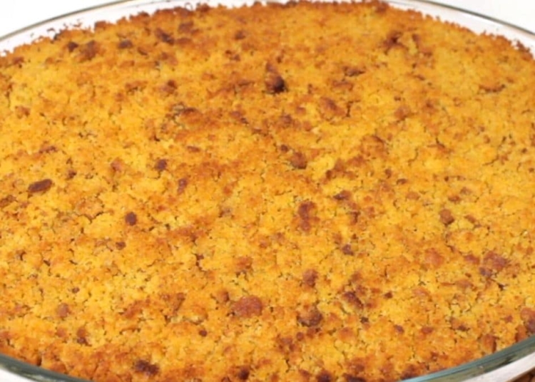 Receita de Bacalhau com Broa de Milho