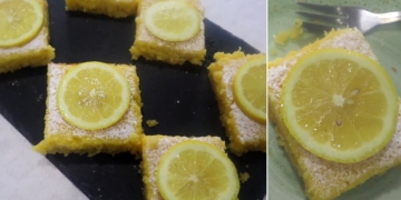 Receita das melhores Barrinhas de Limão