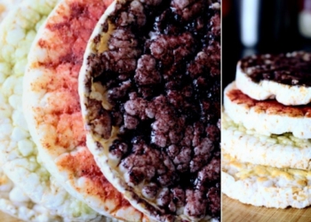 Receita das Bolachas de Arroz Doces e Coloridas