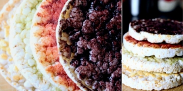 Receita das Bolachas de Arroz Doces e Coloridas