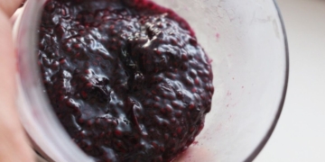 Receita do Doce de Mirtilos e Sementes de Chia