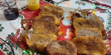 Receita de Fatias Douradas à Moda Antiga
