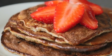 Receita das Panquecas sem Farinha e com Banana