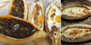 Receita de Pide com Dois Recheios