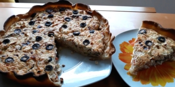 Receita da Quiche Mediterrânea