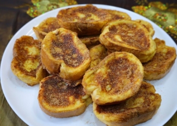 Receita de Rabanadas no Forno
