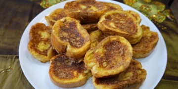 Receita de Rabanadas no Forno
