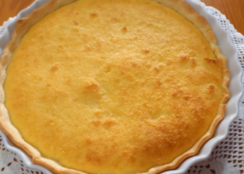 Receita da Tarte de Coco húmida