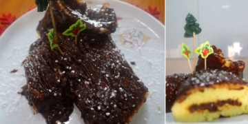 Receita do Tronco de Natal