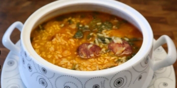 Receita do Arroz de Grelos