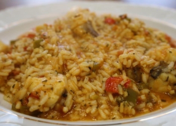 Receita do Arroz de Tamboril