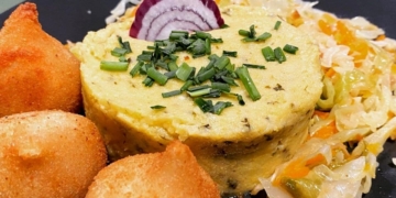 Receita da Polenta com Coxinhas de Pleurotus