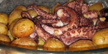 Receita do Polvo Tenro no Tacho Normal