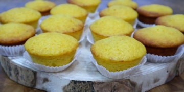 Receita dos Queques de Abóbora