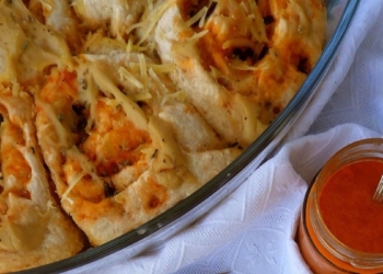 Receita de Rolinhos de Pizza