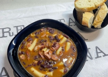Receita da Sopa de Feijão Vermelho