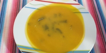 Receita da Sopa de Legumes com Repolho e Espinafres