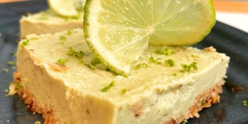 Receita da Tarte de Lima e Abacate