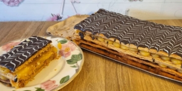 Receita da Tarte Mil Folhas