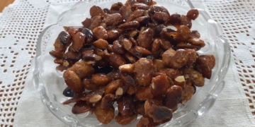 Receita de Amêndoas Caramelizadas