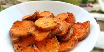 Receita de Batata Doce no Forno