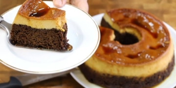 Receita do Bolo Pudim