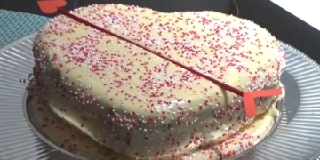 Receita do Bolo Red Velvet com Cream Cheese para o Dia dos Namorados