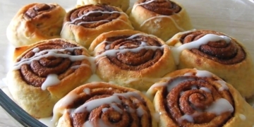 Receita de Cinnamon Rolls
