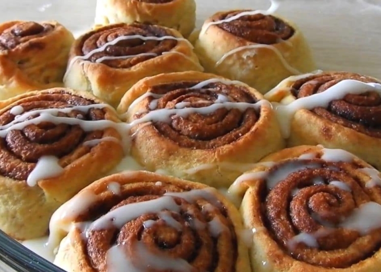 Receita de Cinnamon Rolls