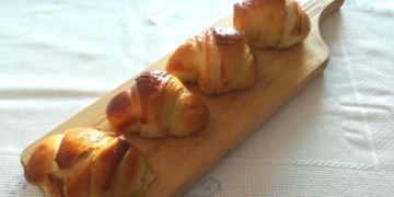 Receita dos Croissants de Brioche