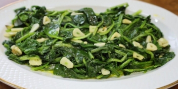 Receita de Nabiças Salteadas com azeite e alho