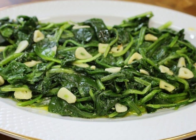 Receita de Nabiças Salteadas com azeite e alho