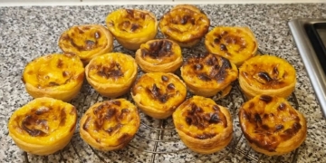 Receita de Pastéis de Belém 