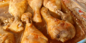 Receita super fácil de Pernas de Frango no Forno